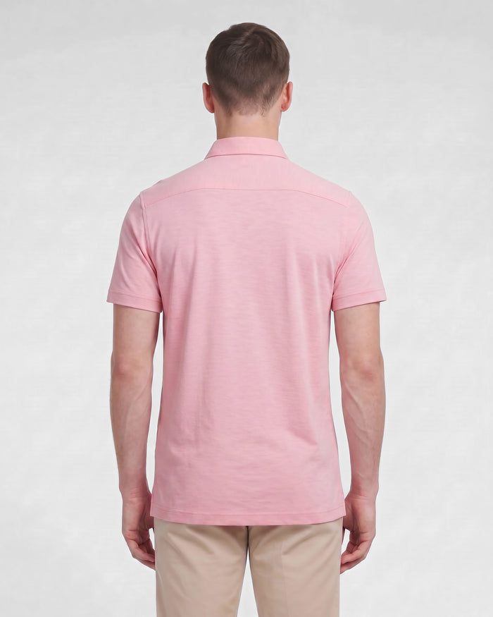 TOBIAS MERINO SHIRT IN PINK