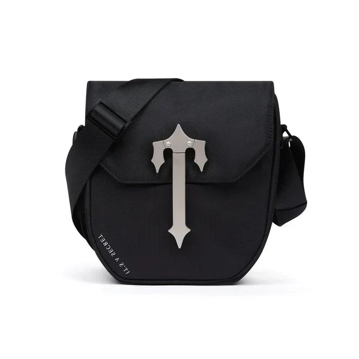 Trapstar Black Silver Cobra T Bag