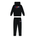 Trapstar Chenille Decoded Hoodie Tracksuit Black Revolution Edition