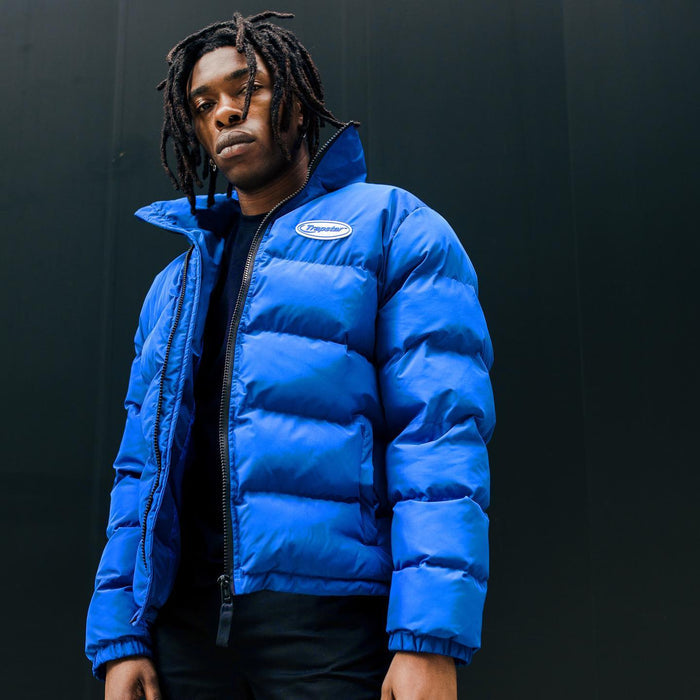 Trapstar Hyperdrive Puffer Jacket 2.0 Blue/White
