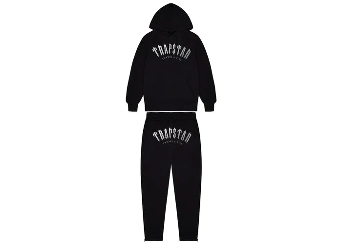 Trapstar Irongate Arch Gel Tracksuit Black/Grey
