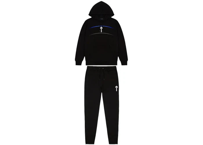 Trapstar Irongate Arch Horizon Tracksuit Black
