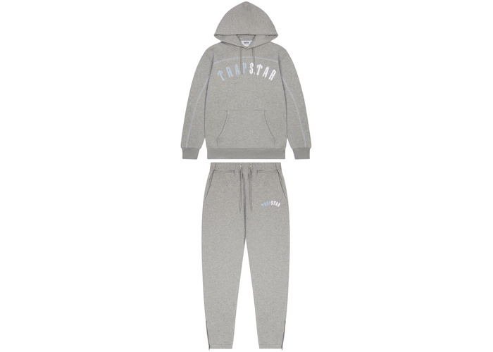 Trapstar Irongate Arch Tracksuit Grey Ice Edition