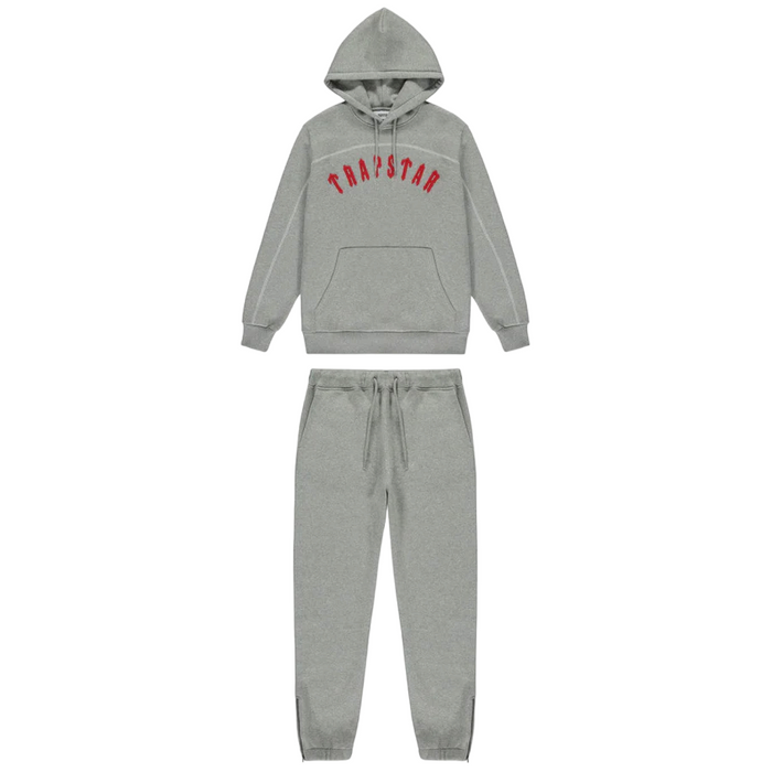 Trapstar Irongate Arch Tracksuit Grey/Red