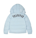 Trapstar Irongate Detachable Hooded Puffer Jacket Ice Blue