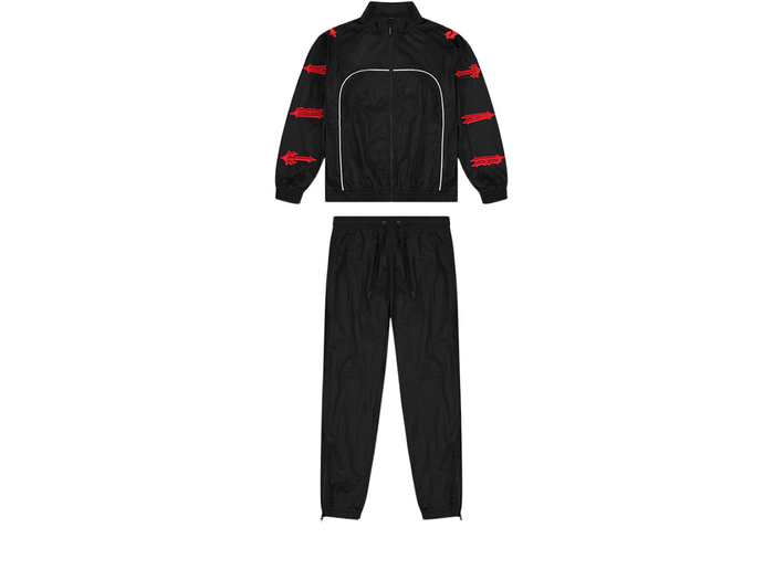 Trapstar Irongate T Shell Suit 2.0 Black/Red