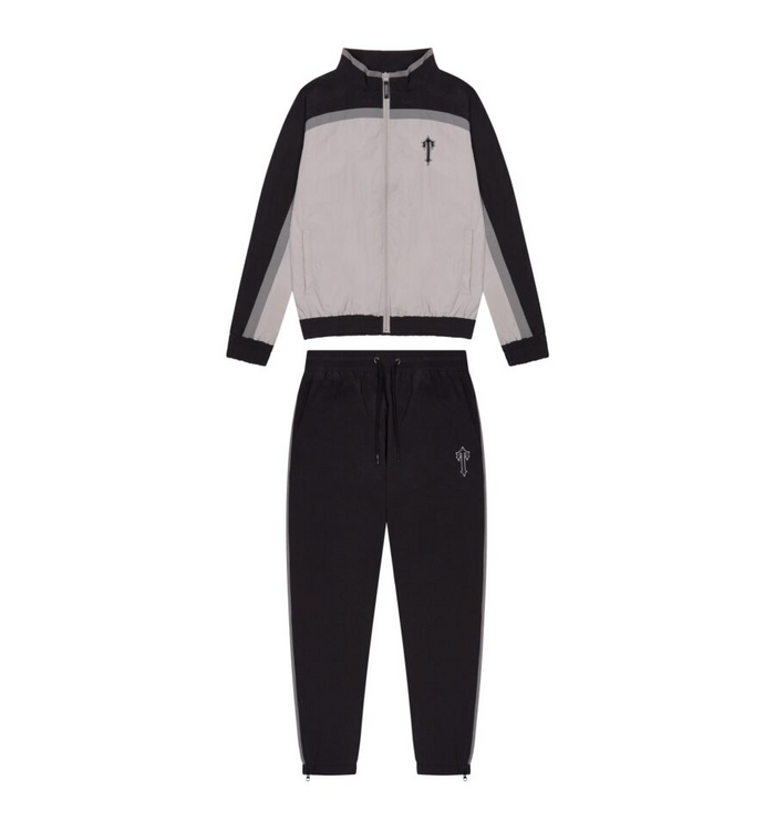 Trapstar Irongate T Shell Suit Grey/Black