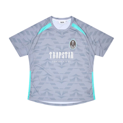 Trapstar Monogram Jersey Grey/Sea Blue