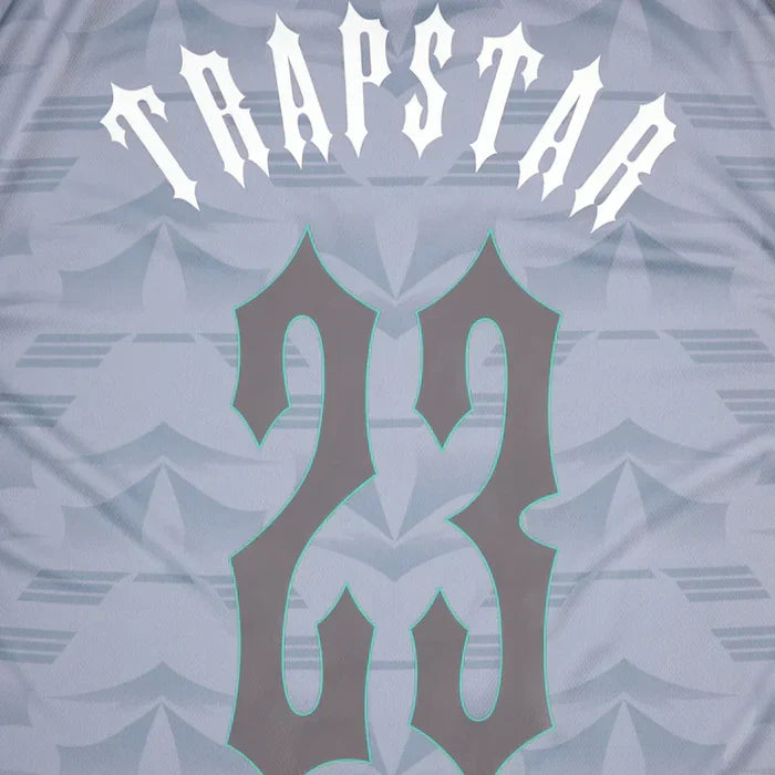 Trapstar Monogram Jersey Grey/Sea Blue