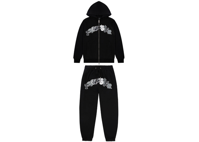 Trapstar Wildcard Tracksuit Black Monochrome Edition
