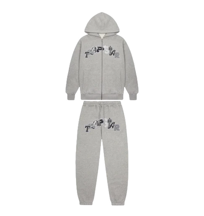 Trapstar Wildcard Tracksuit Grey Monochrome Edition