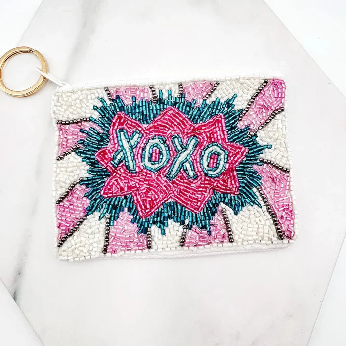 Treasure Jewels Beaded Pouch
