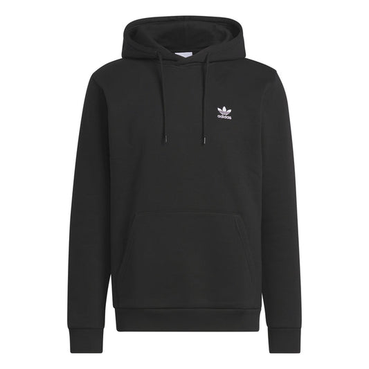 Trefoil Essentials Pullover Hoodie Black