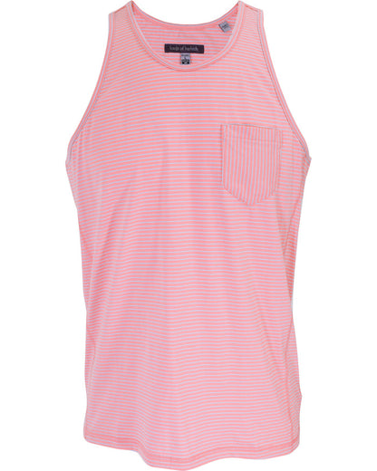 TRISTAN PINK STRIPE POCKET TANK