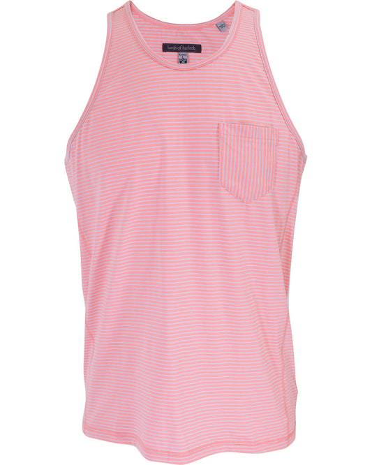 TRISTAN PINK STRIPE POCKET TANK