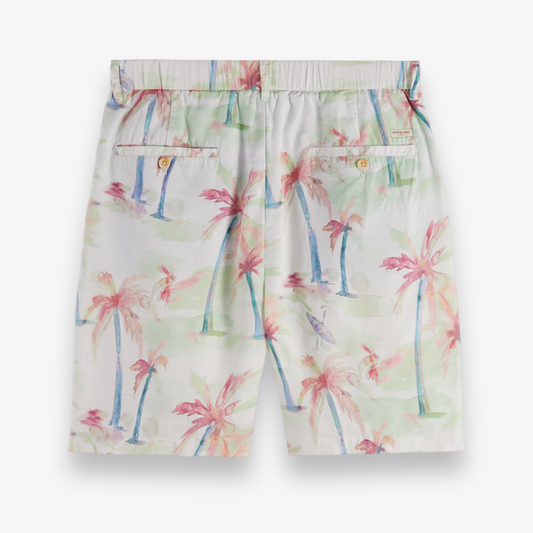 Twilt - Printed Pleated Bermuda Shorts