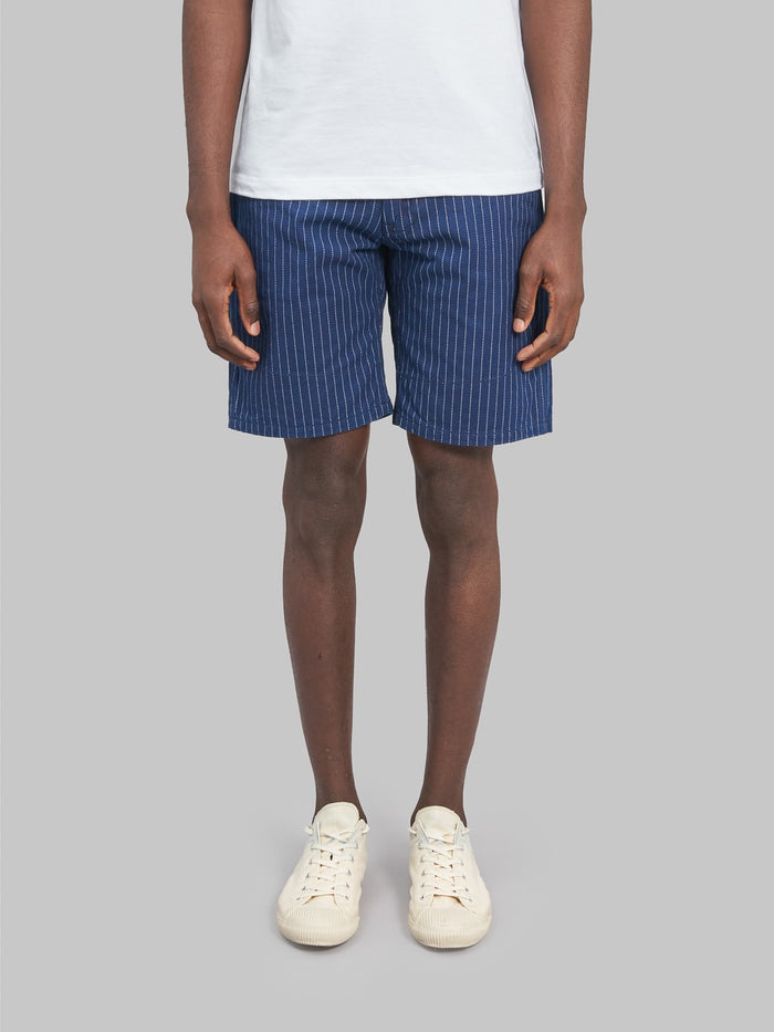 ues wabash indigo short pants front