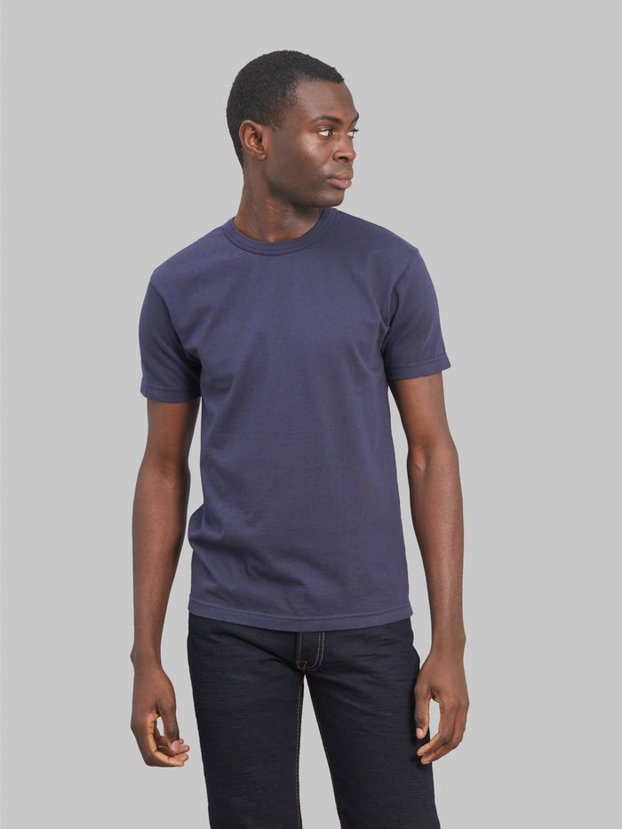 UES Ramayana crewneck TShirt navy fit