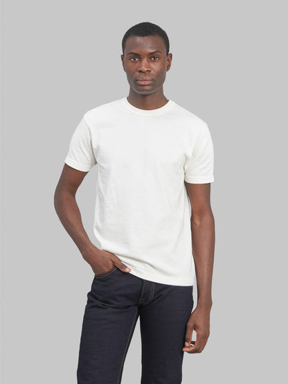 UES Ramayana crewneck TShirt white  styled
