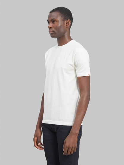 UES Ramayana crewneck TShirt white  side fit