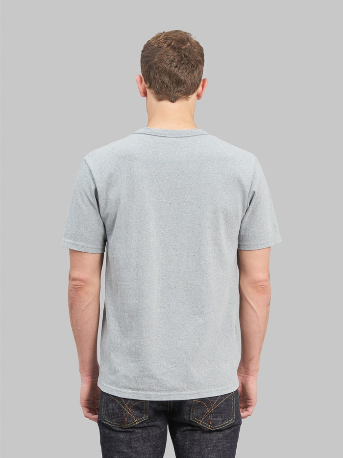 UES Recycled Denim Short Sleeve T-Shirt Sax Blue