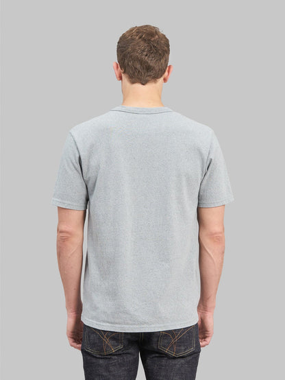 UES Recycled Denim Short Sleeve T-Shirt Sax Blue