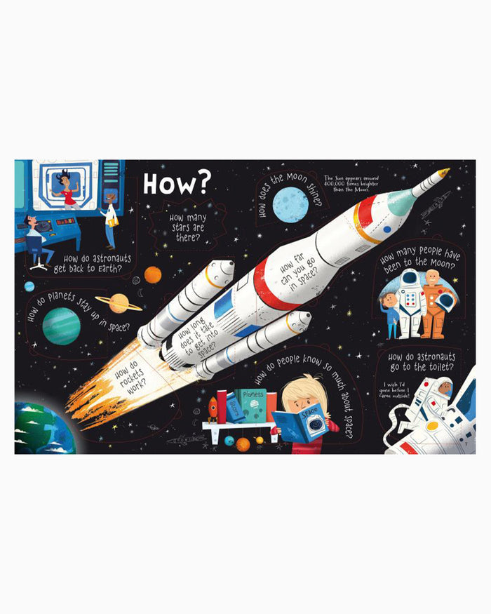 Usborne Book Usborne's Lift-the-flap Questions and Answers about Space
