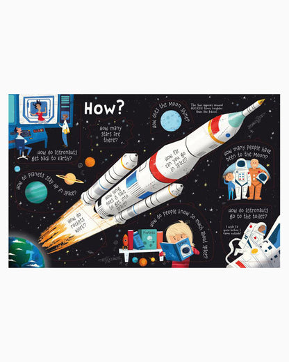 Usborne Book Usborne's Lift-the-flap Questions and Answers about Space