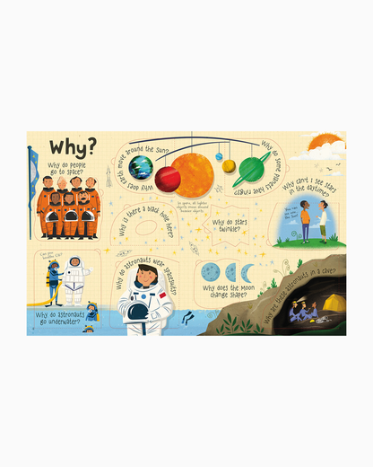 Usborne Book Usborne's Lift-the-flap Questions and Answers about Space