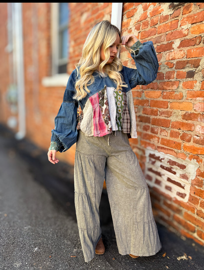 Vintage Plaid Hoodie