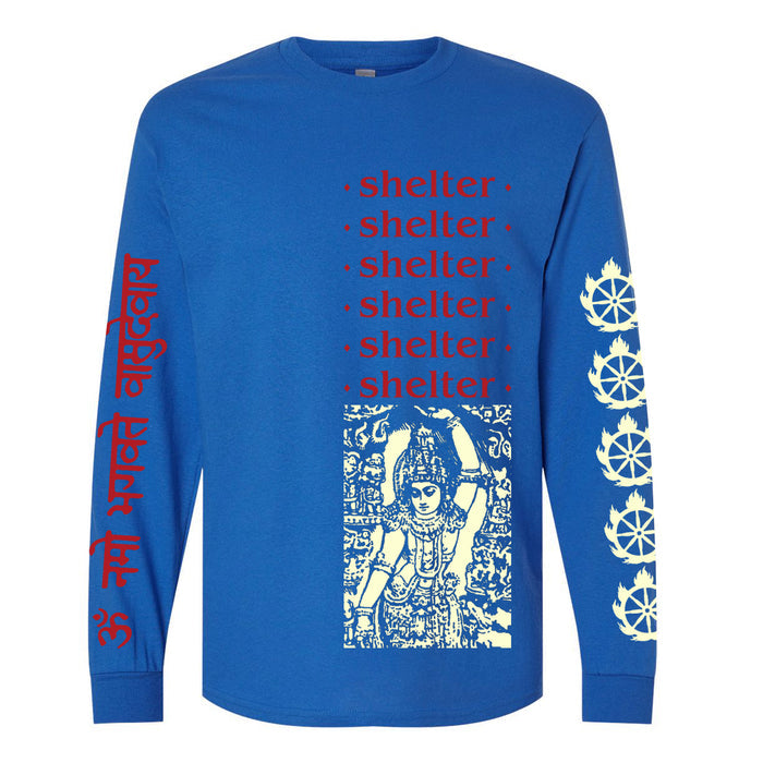 shelter Vishnu - Royal Blue Long Sleeve