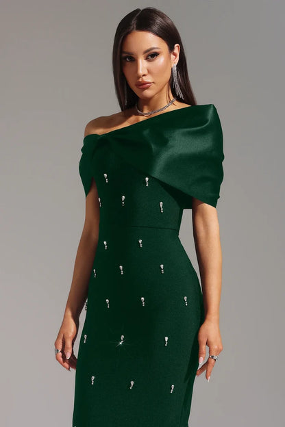 Vivienne Diamond Bow Bandage Dress