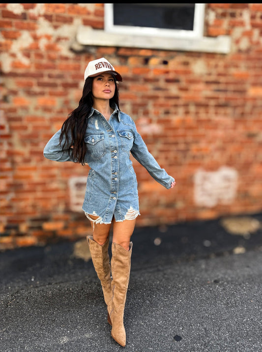 Washed Denim Jacket