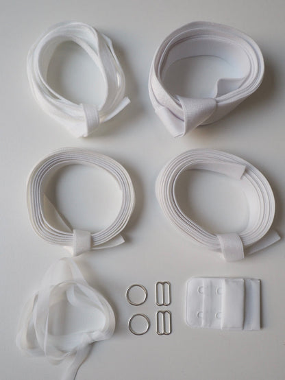 White Bra Supplies Kit