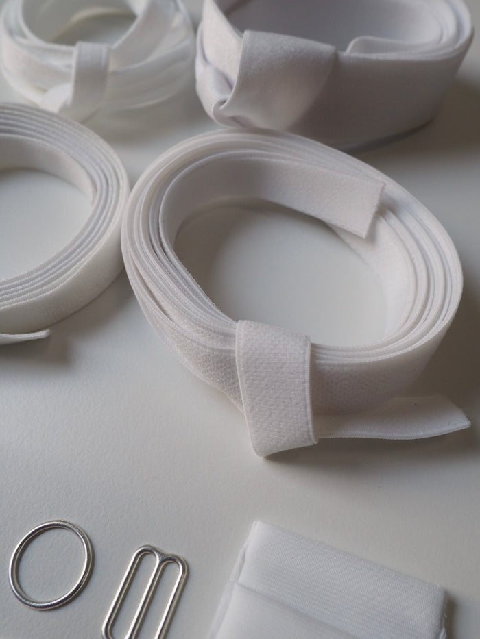White Bra Supplies Kit