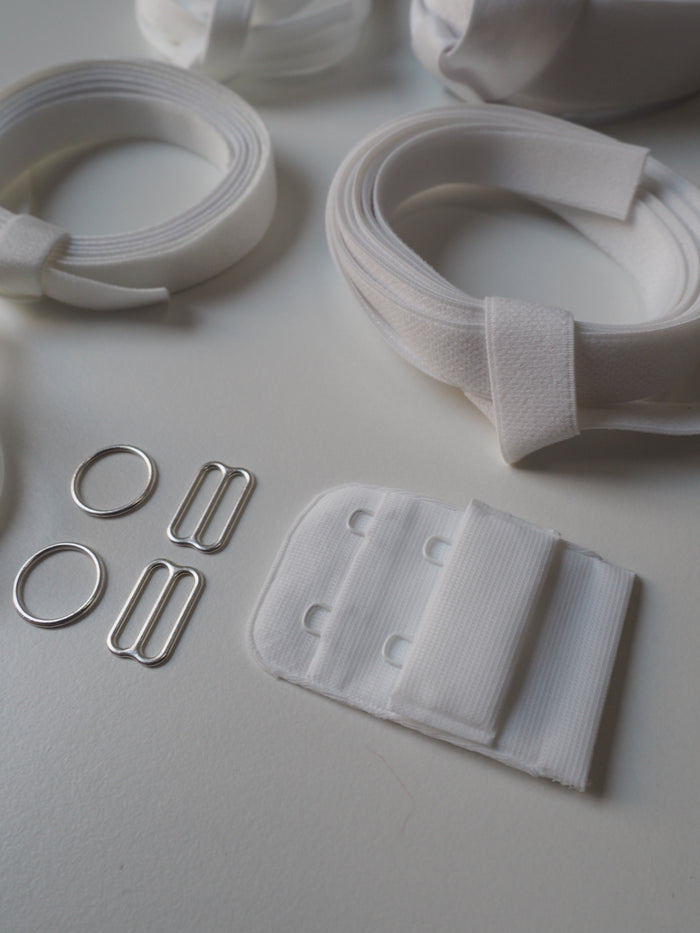 White Bra Supplies Kit