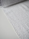 White Stretch Daisy Lace