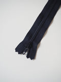 YKK 23cm/9inch Navy Standard Zips