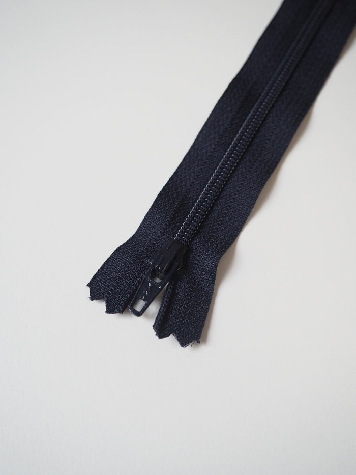 YKK 23cm/9inch Navy Standard Zips
