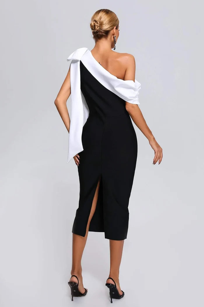 Zita Off Shoulder Party Dress