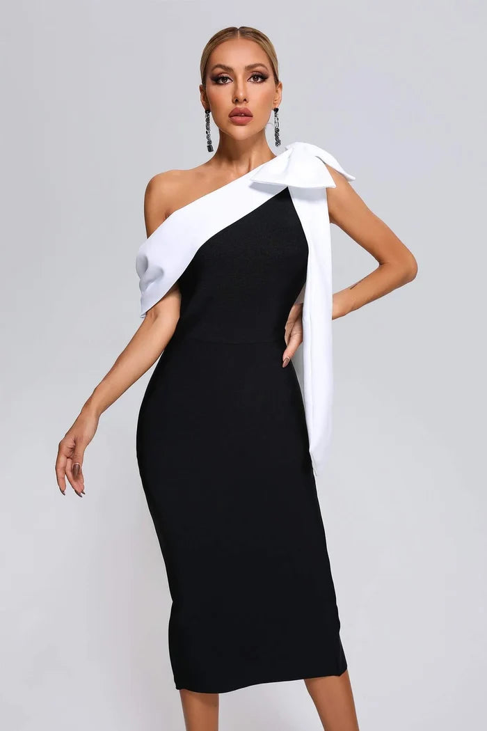 Zita Off Shoulder Party Dress